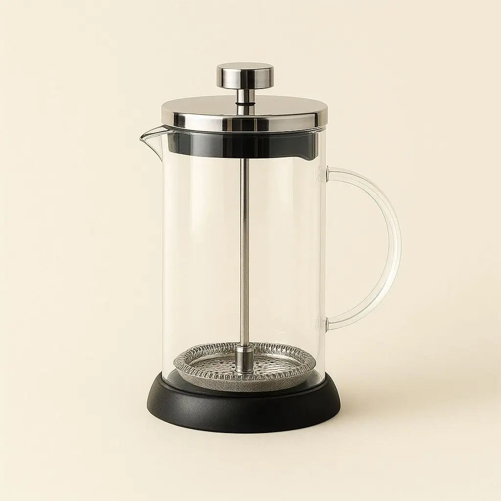 Elegant BrewMaster Glass Press – Perfect for Coffee & Tea