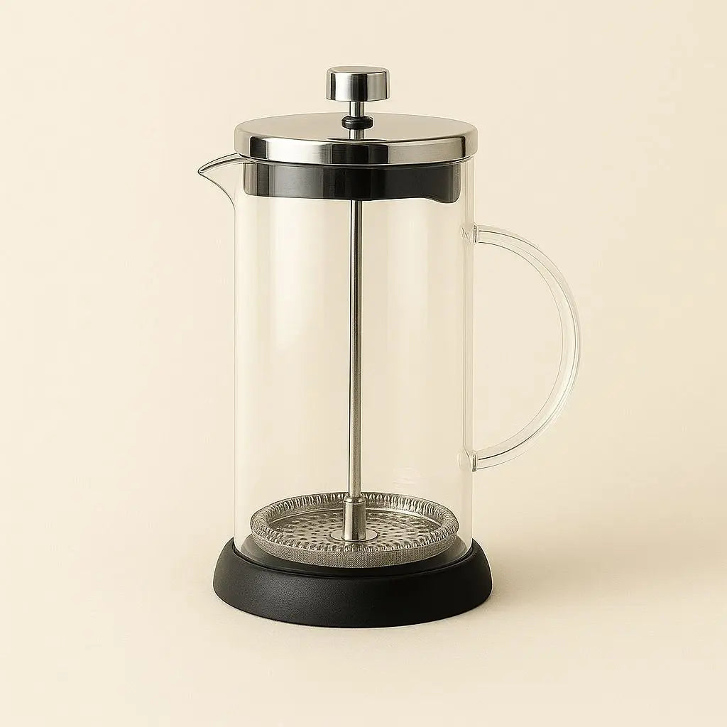 Elegant BrewMaster Glass Press – Perfect for Coffee & Tea