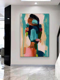 Abstract Minimalist Canvas Artwork – Custom Sizes and Framing Available