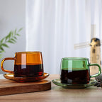 Vibrant Glass Mug Collection for Stylish Sips