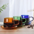 Vibrant Glass Mug Collection for Stylish Sips