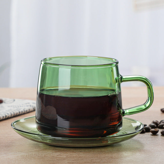 Vibrant Glass Mug Collection for Stylish Sips