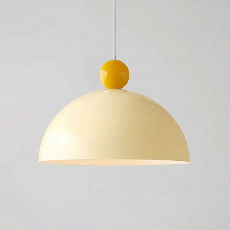 Adjustable Height Iron Pendant Light – Colorful Fixture for Modern Kitchens