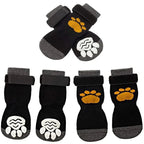 Secure Grip Cotton Dog Socks for Safety and Comfort