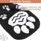 Secure Grip Cotton Dog Socks for Safety and Comfort