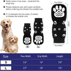 Secure Grip Cotton Dog Socks for Safety and Comfort
