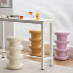 Multifunctional Plastic Stool and Side Table – Scandinavian Design for Living Room and Bedroom