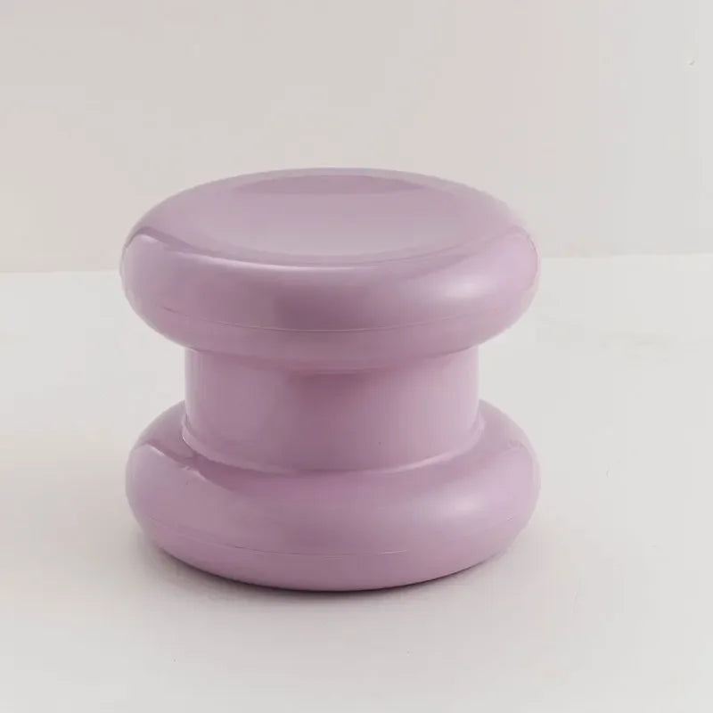 Multifunctional Plastic Stool and Side Table – Scandinavian Design for Living Room and Bedroom