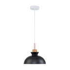 Scandinavian Style Metal Dome Pendant Light for Modern Spaces