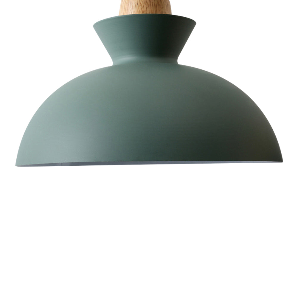 Scandinavian Style Metal Dome Pendant Light for Modern Spaces