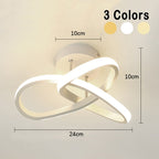 Versatile LED Ceiling Light with Adjustable Arms