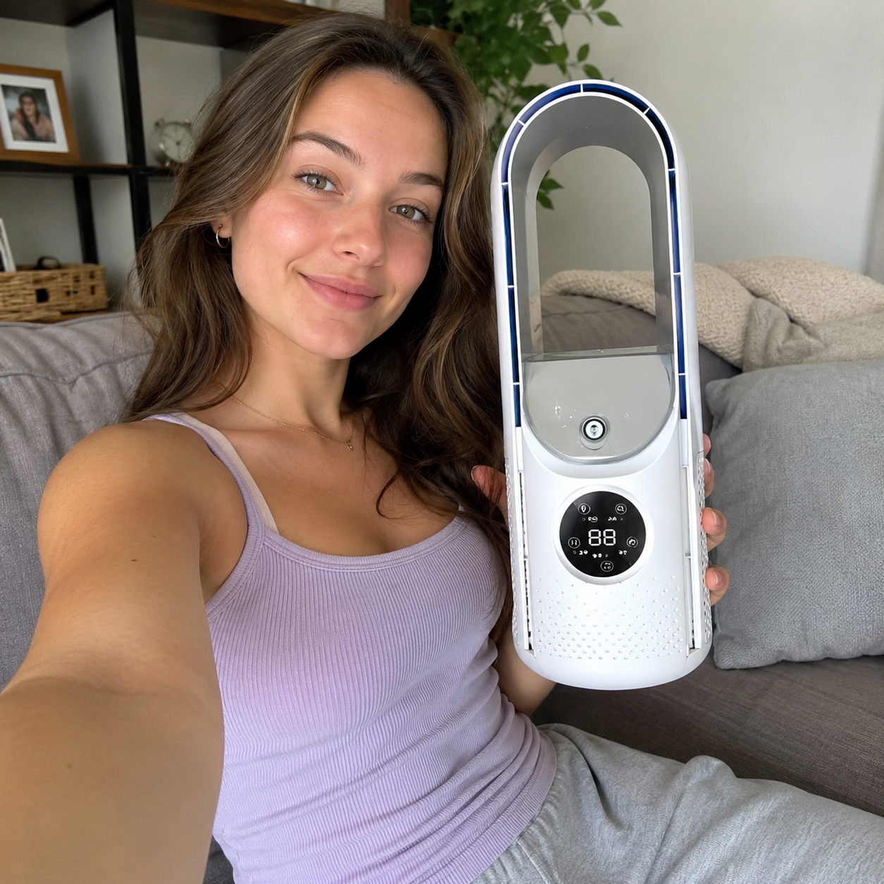 Portable Bladeless Air Conditioner - Cooling Fan