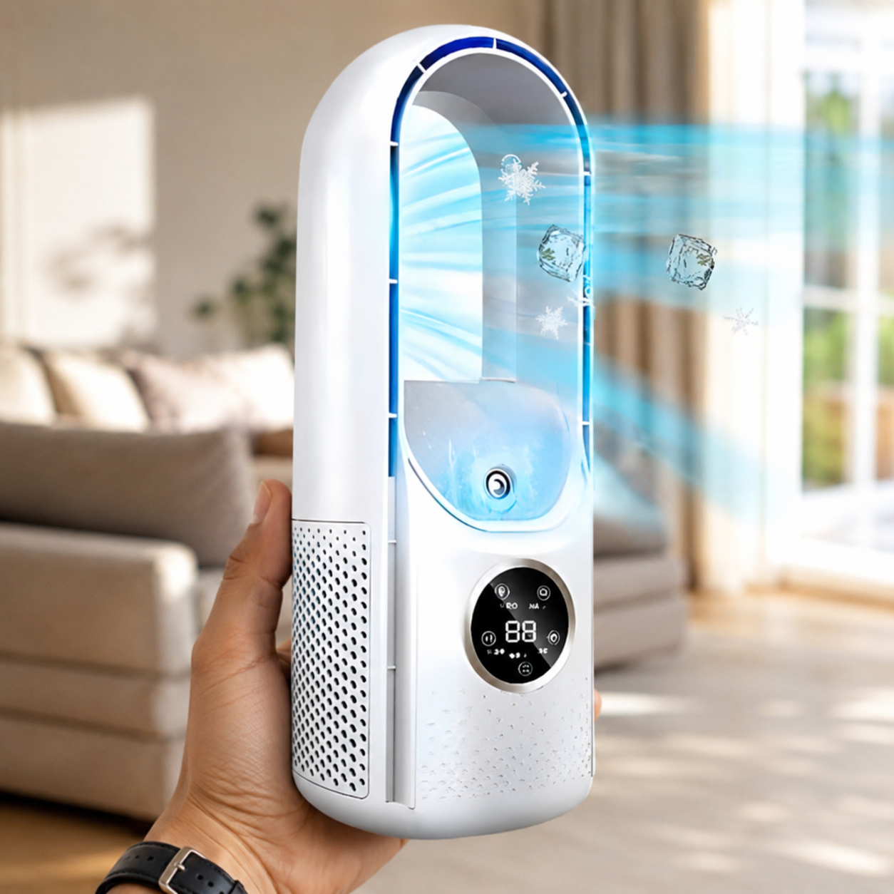 Portable Bladeless Air Conditioner - Cooling Fan