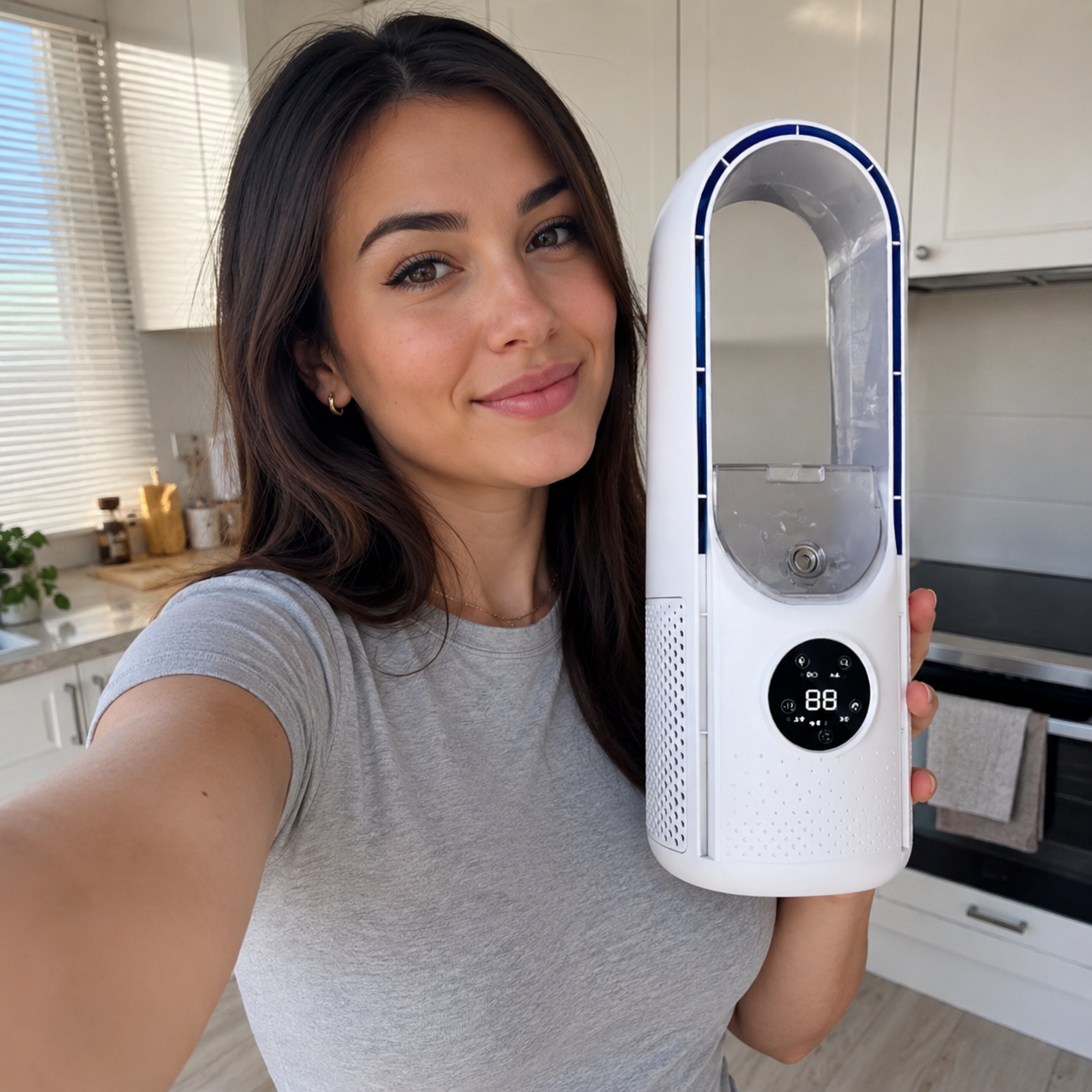 Portable Bladeless Air Conditioner - Cooling Fan