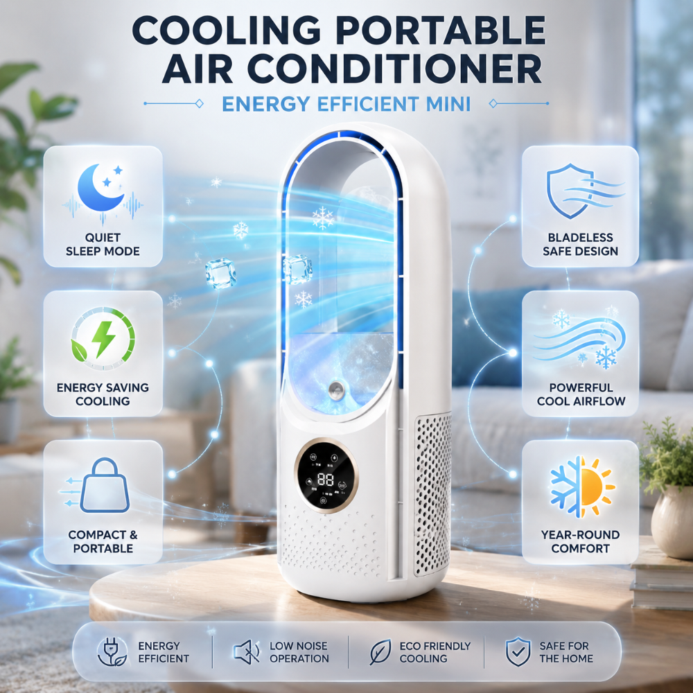 Energy Efficient Mini Portable Air Cooler