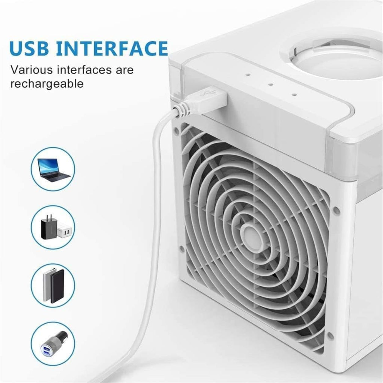 Desktop Humidifier and Portable Cooling Air Conditioner