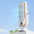 Portable Battery-Powered Cooling Fan for Desktop Use with USB