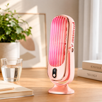 Portable Battery-Powered Cooling Fan for Desktop Use with USB