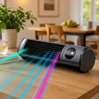 Adjustable Oscillating Tower Fan with Timer – Portable Cooling Device