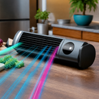 Adjustable Oscillating Tower Fan with Timer – Portable Cooling Device