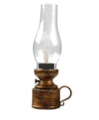 Portable Retro LED Oil Lamp – Warm Lighting for Elegant Home Decor