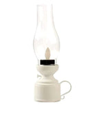 Portable Retro LED Oil Lamp – Warm Lighting for Elegant Home Decor