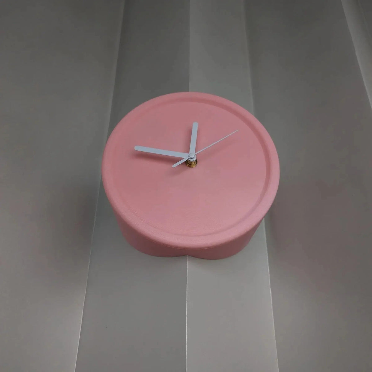 Chic Orange Corner Wall Clock for Modern Homes