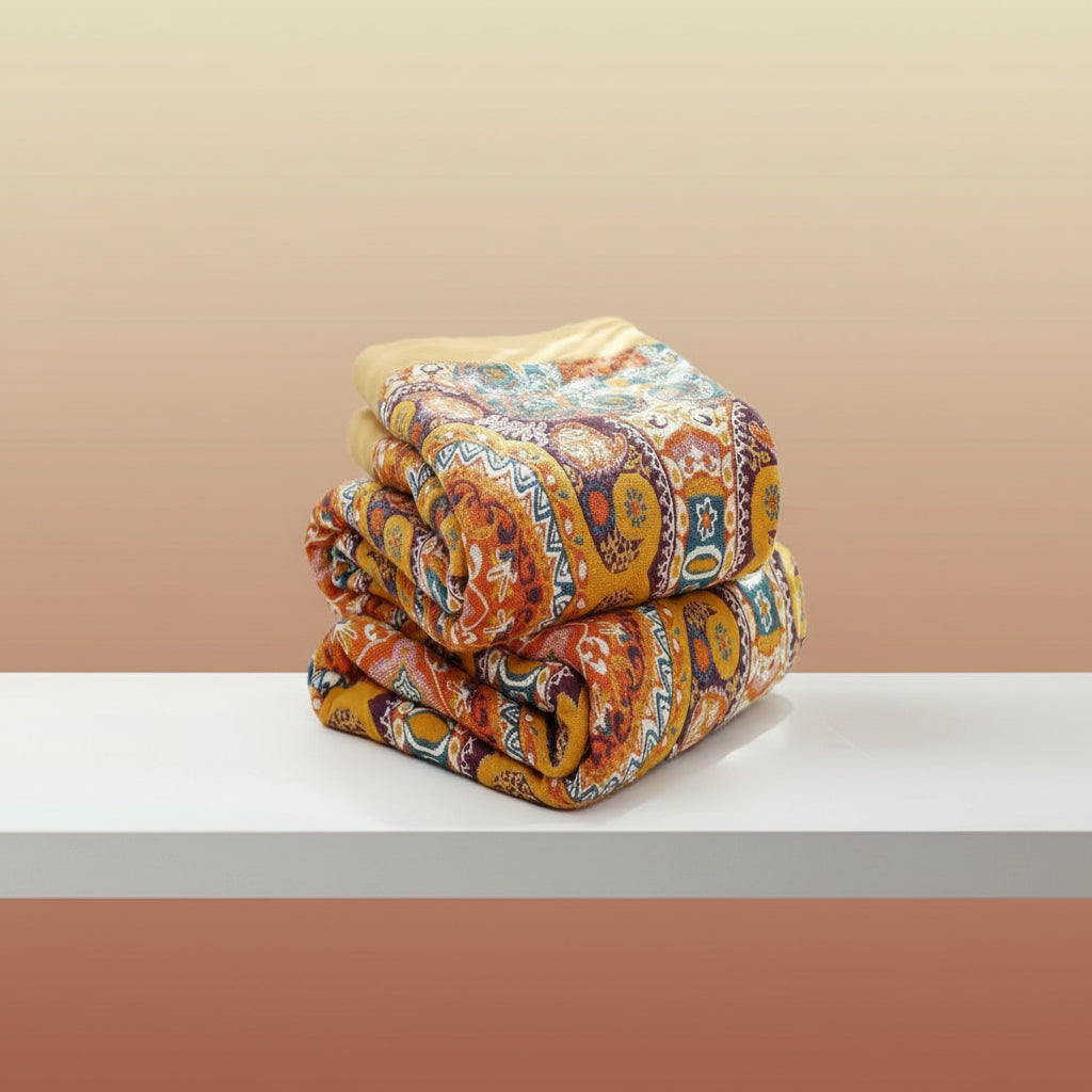 Breathable Reversible Blanket for Comfortable Cooling Sleep
