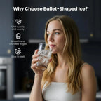 Compact Portable Ice Maker for Countertop Use