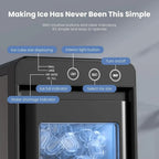Compact Portable Ice Maker for Countertop Use