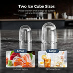 Portable Countertop Ice Maker for Compact Kitchen - Nugget Style