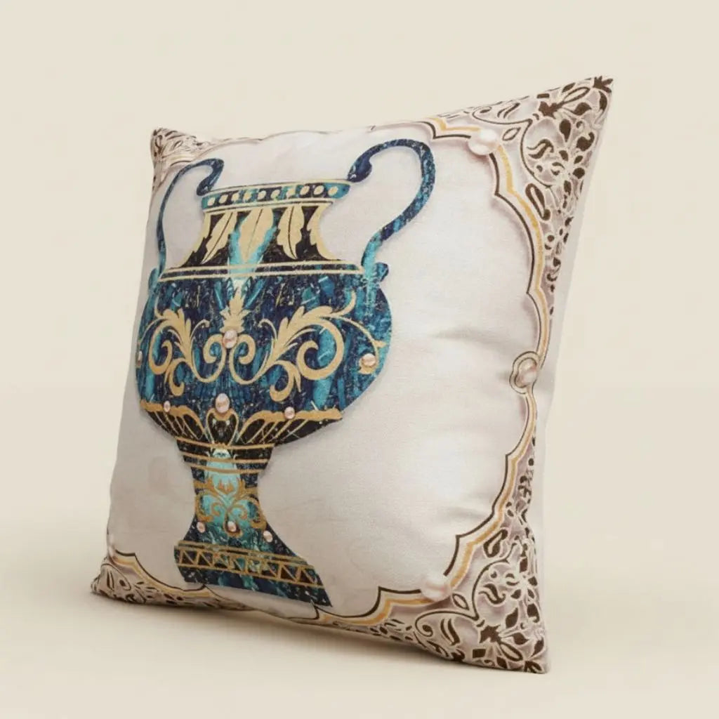Exotic Elephant Artistry Linen Pillow Covers