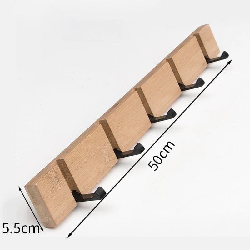 Stylish Bamboo Wall Storage Rack