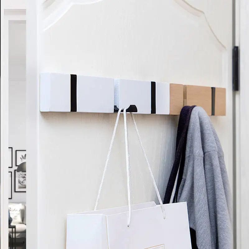 Stylish Bamboo Wall Storage Rack