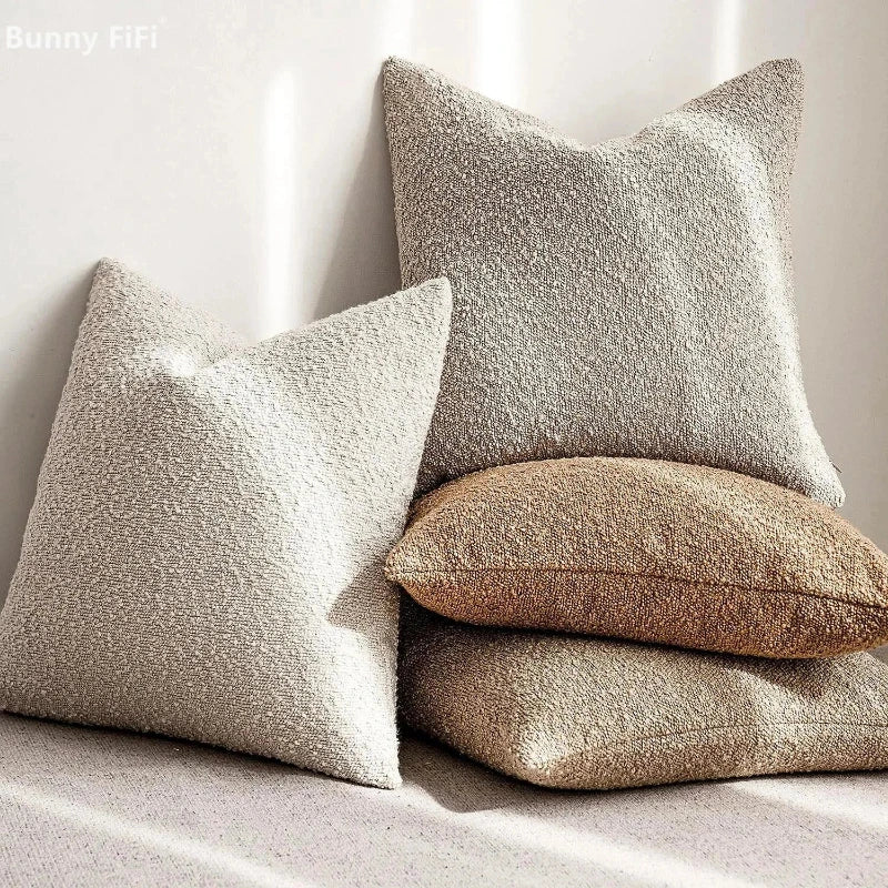 Elegant Textured Cushion Covers for Any Room