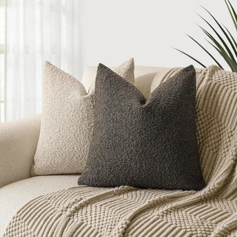 Elegant Textured Cushion Covers for Any Room