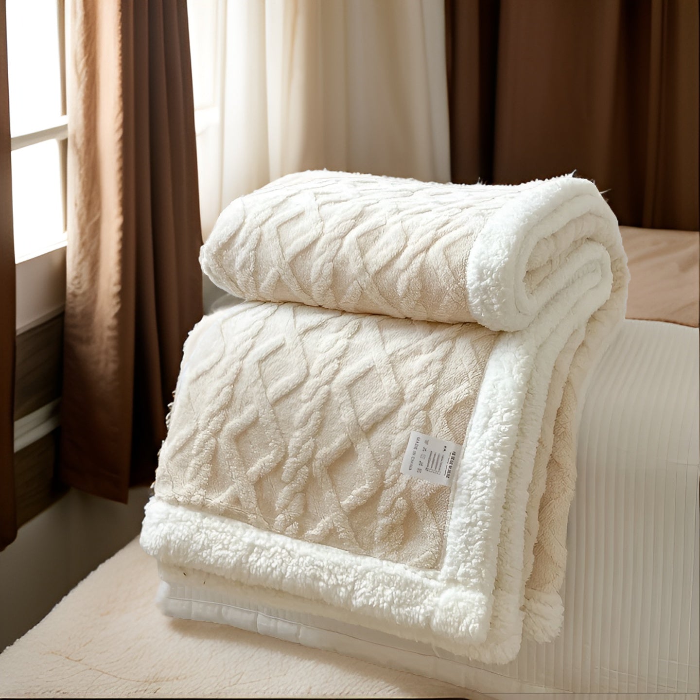 Luxurious Plush Fleece Throw Blanket