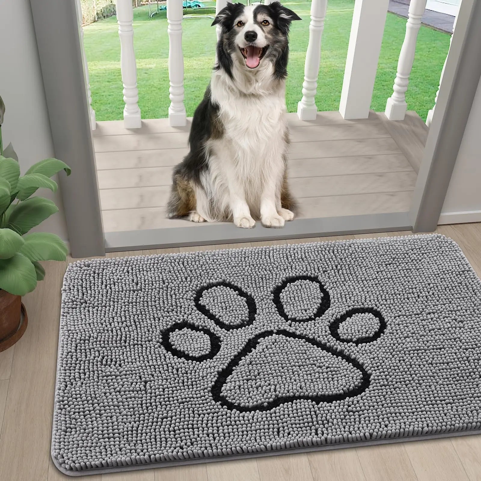 Ultimate Microfiber Entrance Mat for Pet Owners