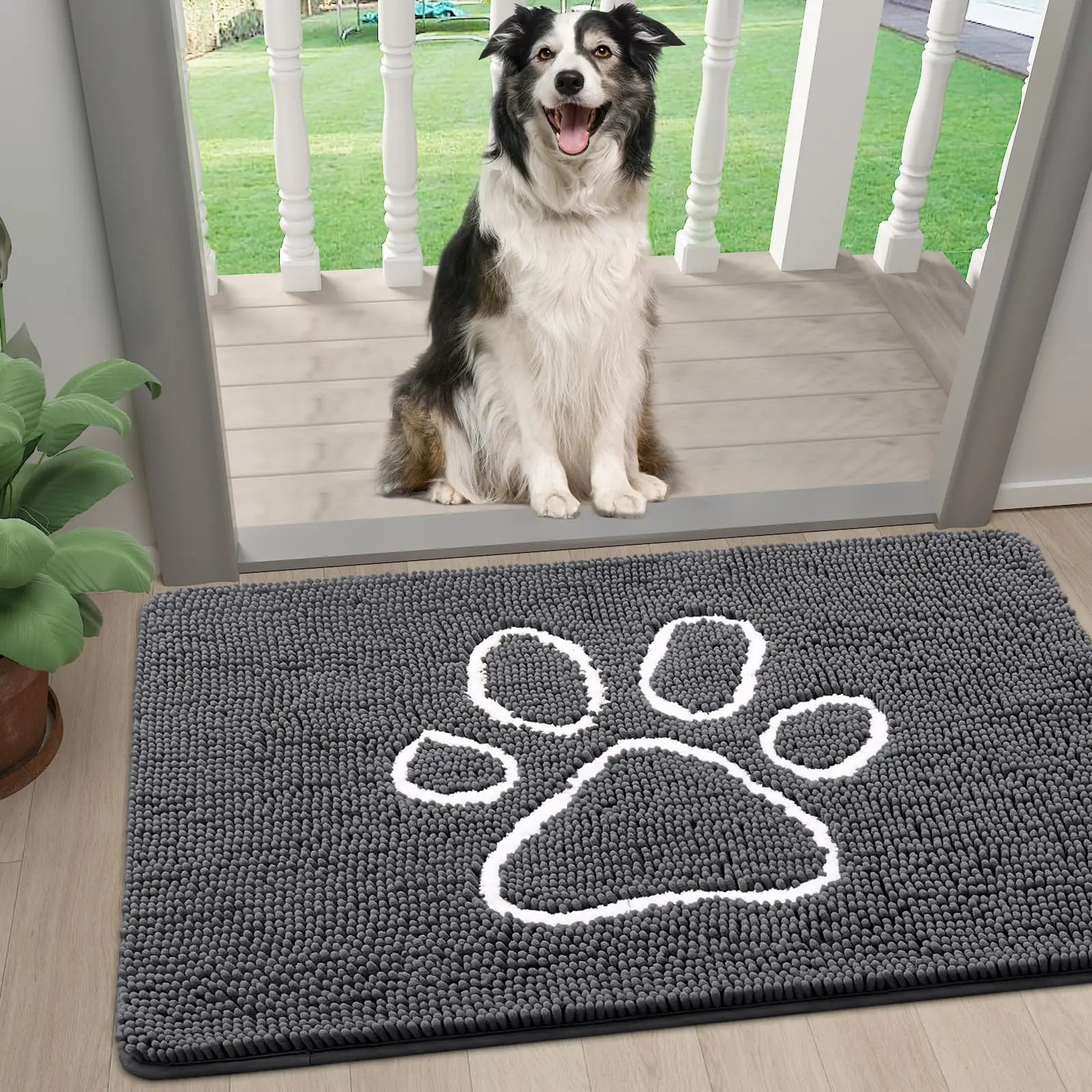 Ultimate Microfiber Entrance Mat for Pet Owners