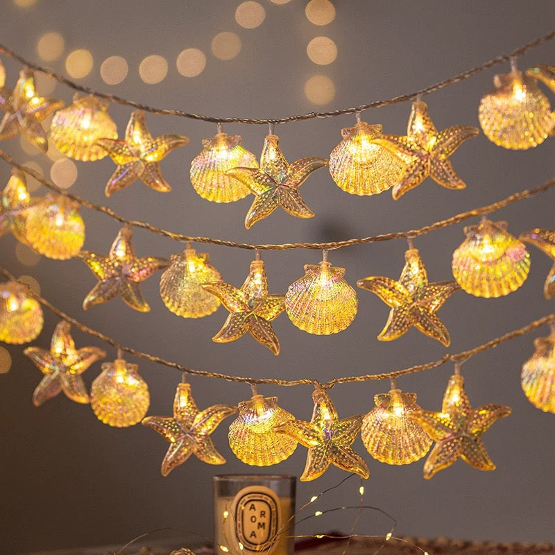 Seaside Serenity LED String Lights