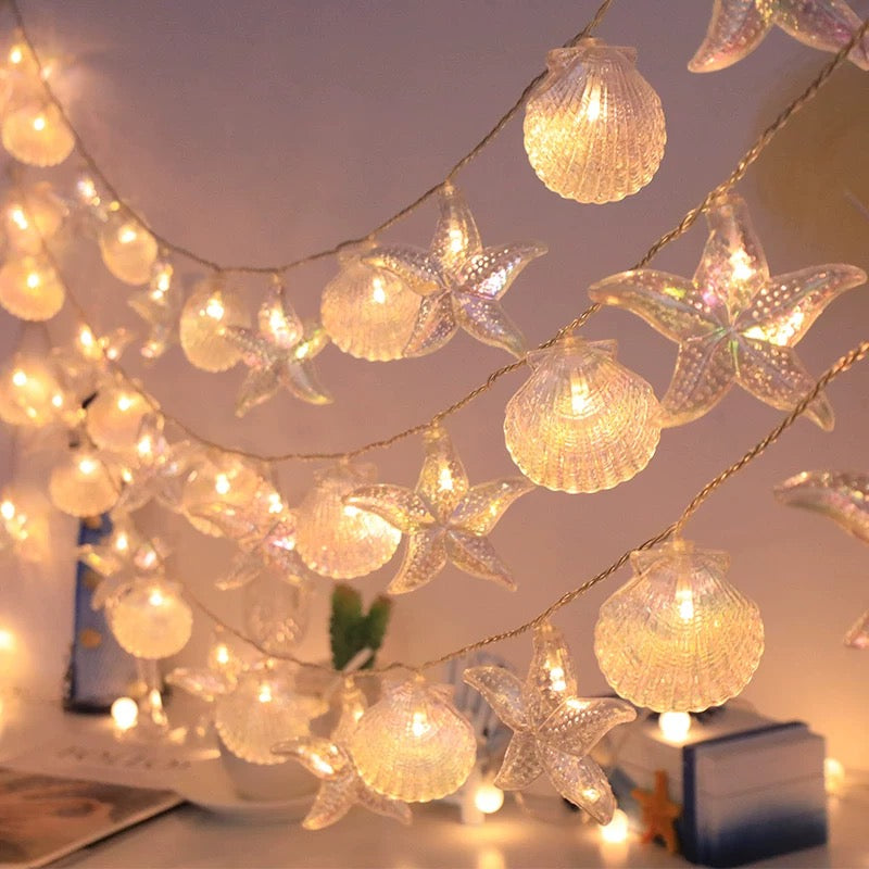 Seaside Serenity LED String Lights