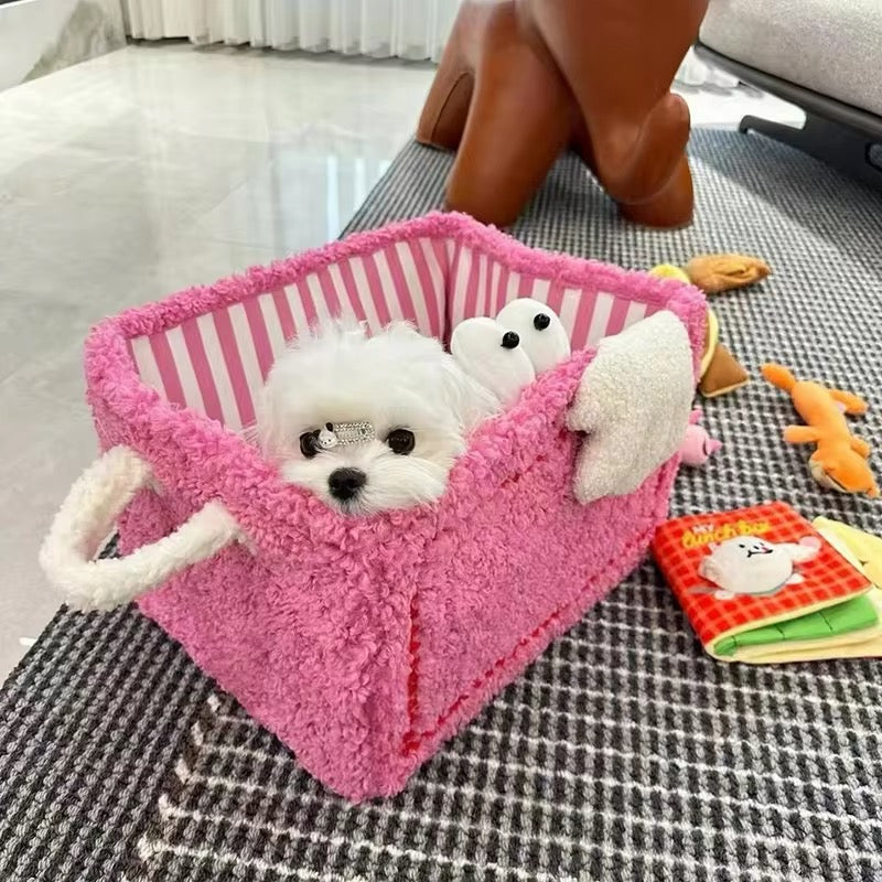 Charming Cotton Storage Basket for Everyday Use