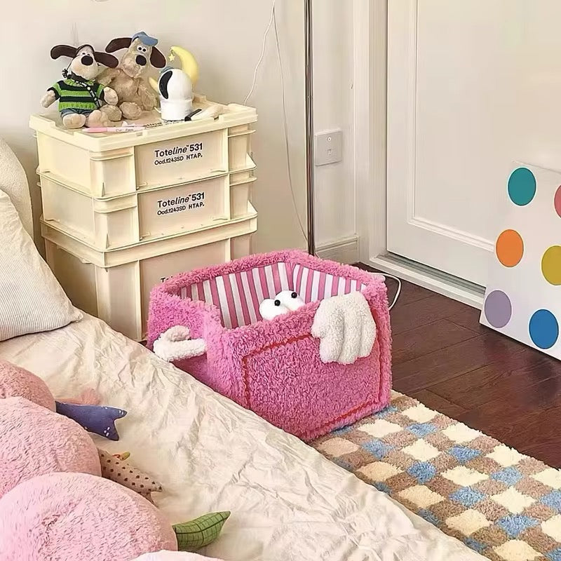Charming Cotton Storage Basket for Everyday Use