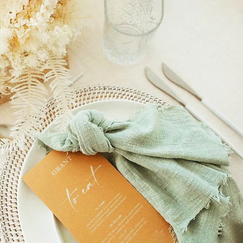 Charming Cotton Table Napkin Collection
