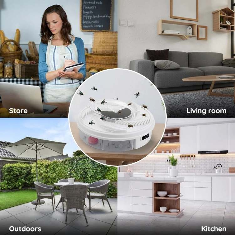 Sleek Non-Toxic Insect Catcher