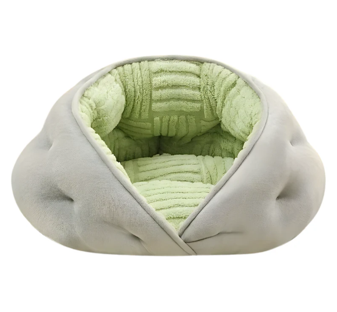 Plush Nesting Bed for Small Pets