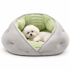 Plush Nesting Bed for Small Pets