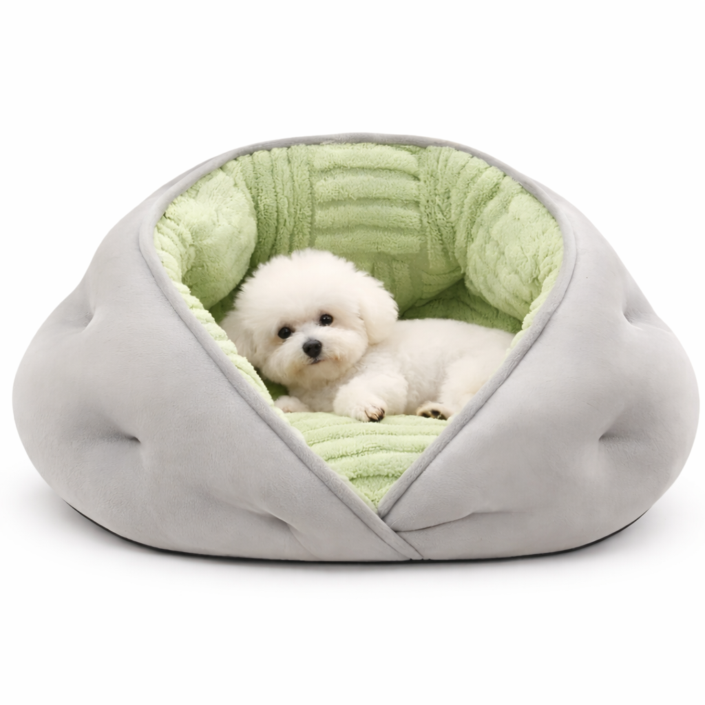 Plush Nesting Bed for Small Pets