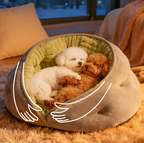 Plush Nesting Bed for Small Pets