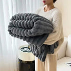 Luxurious Plush Throw Blanket for Ultimate Comfort